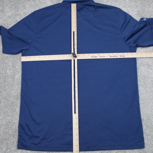 Greg Norman Polo Shirt NWT Mens Large Blue ML75 PlayDry Short Sleeve Pullover - Picture 11 of 13